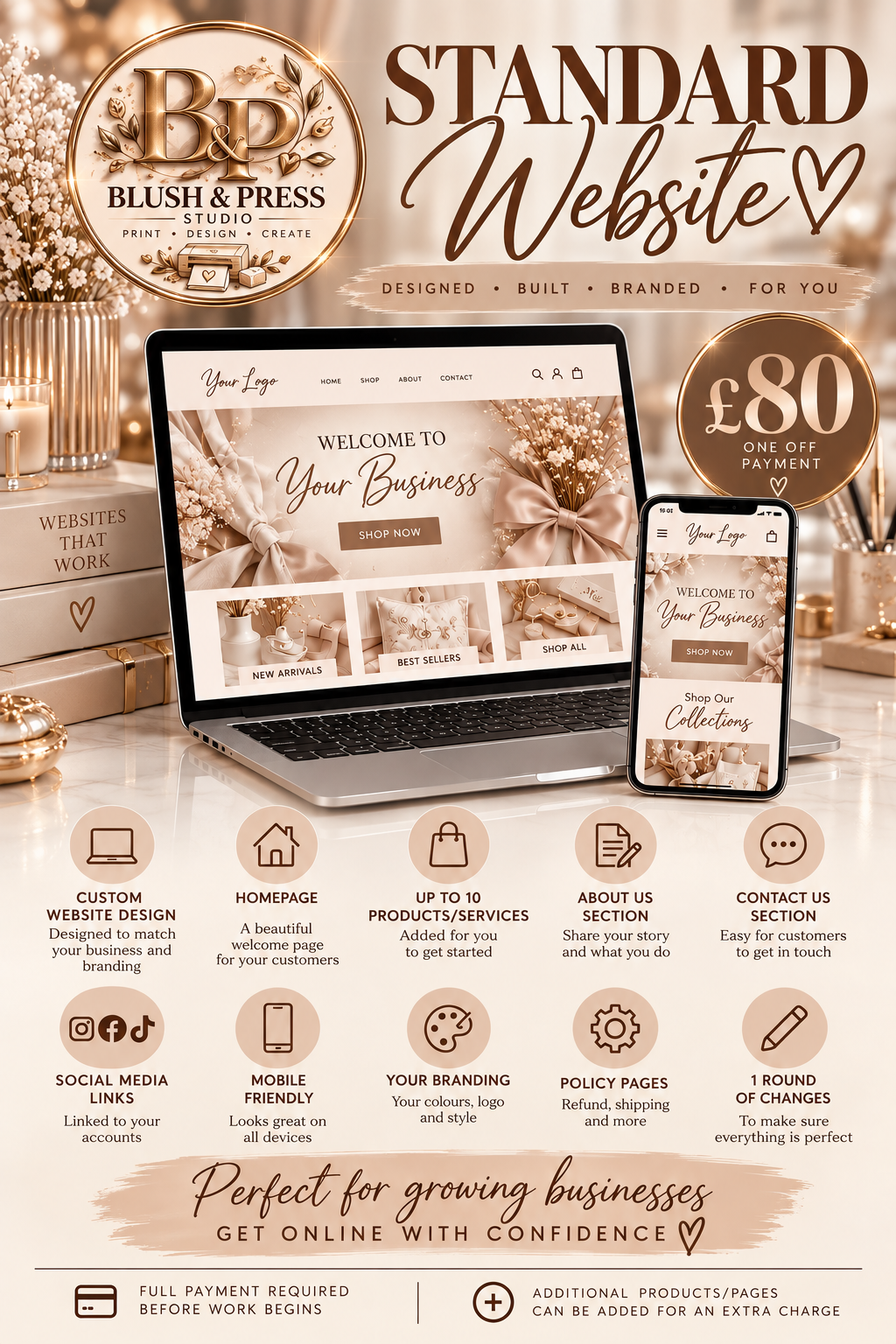 Standard Website Design