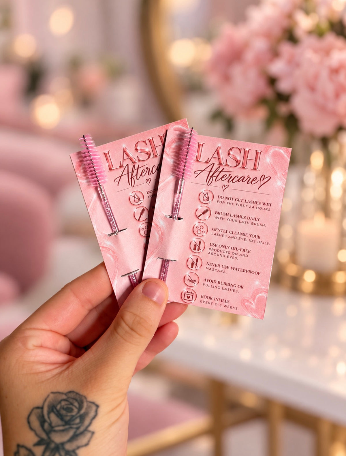 Spoolie aftercare cards