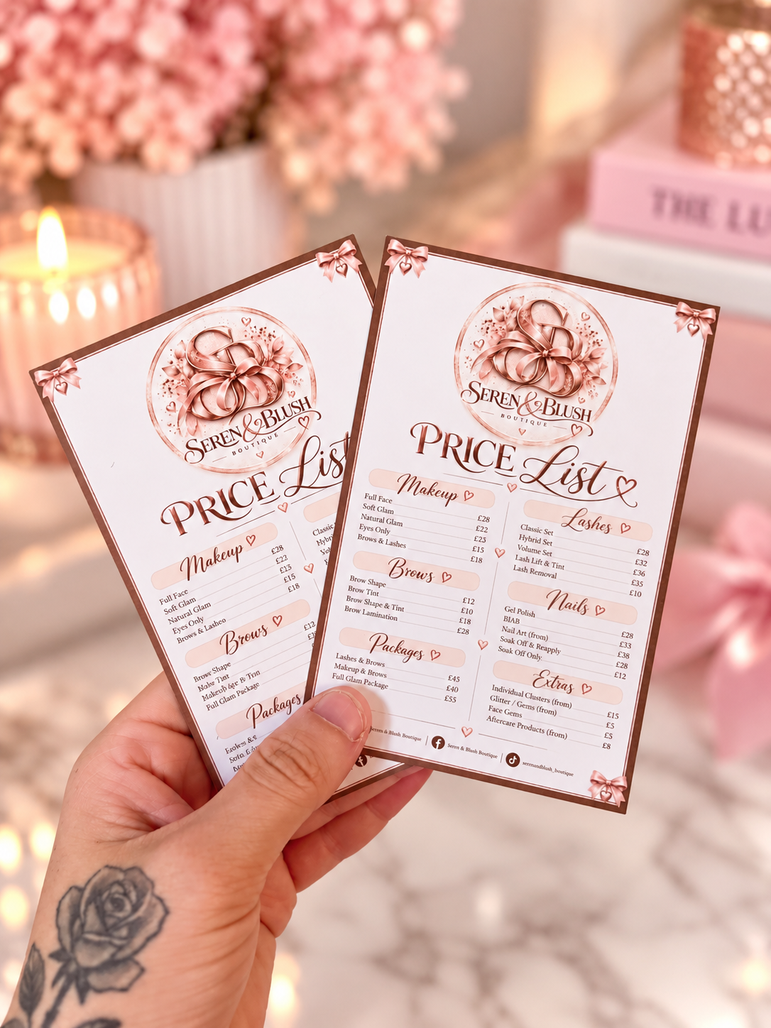 A6 Standard Price Lists